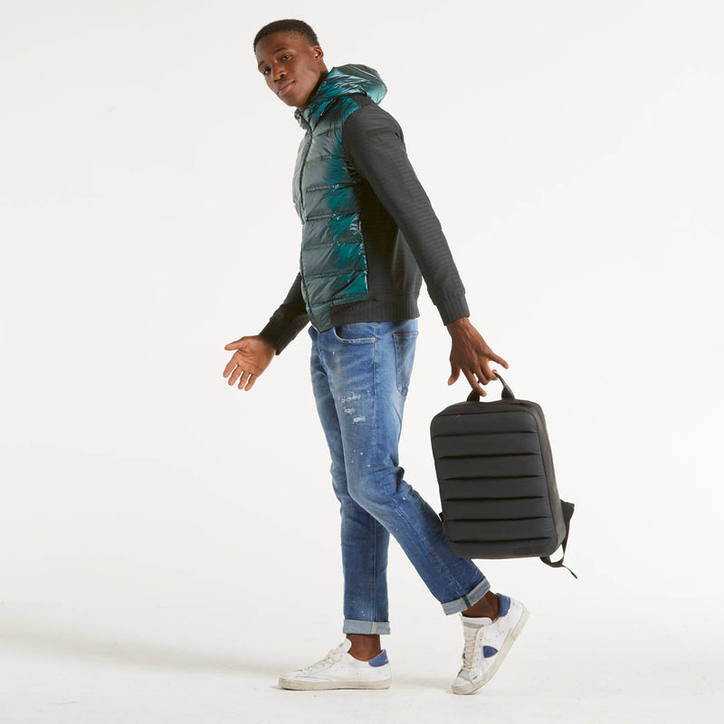 RRD soft jacket in tessuto tecnico verde