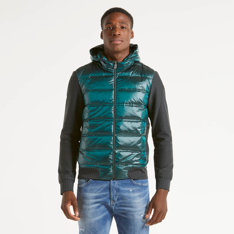 RRD soft jacket in tessuto tecnico verde