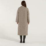 RRD cappotto over in tessuto tecnico beige