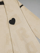RRD cappotto lettering monopetto beige