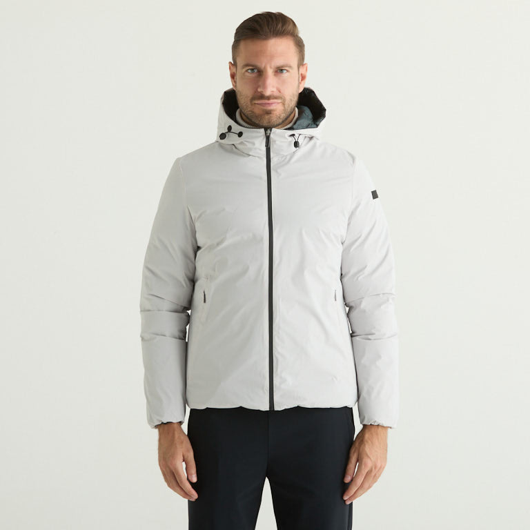 RRD giubbino reversibile con cappuccio ghiaccio