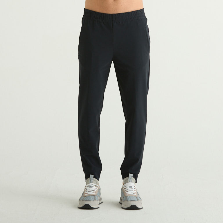 RRD pantalone elegante in tessuto tecnico blu