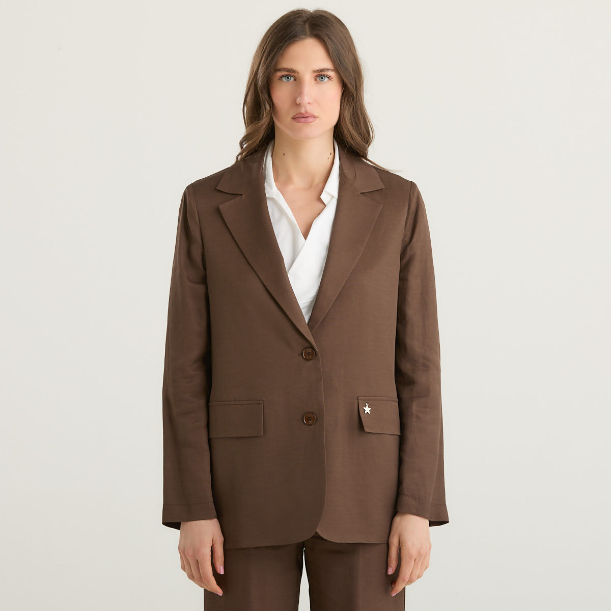 Souvenir completo giacca e pantalone marrone