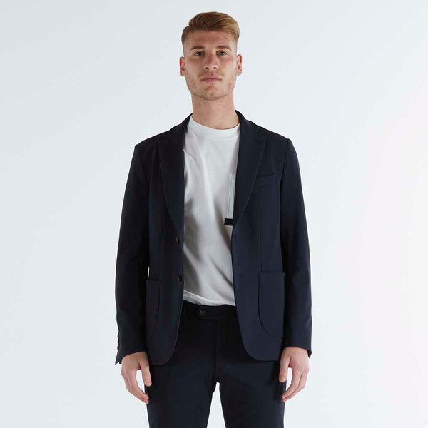 RRD giacca uomo in tessuto tecnico blu