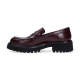 Guglielmo Rotta moccassino Wick pelle bordeaux