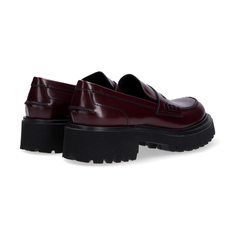 Guglielmo Rotta moccassino Wick pelle bordeaux