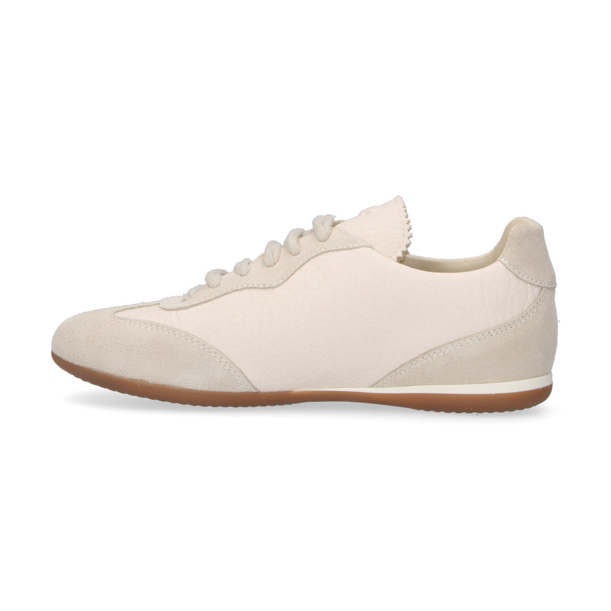 Max Mara Weekend sneaker Lancia in pelle panna