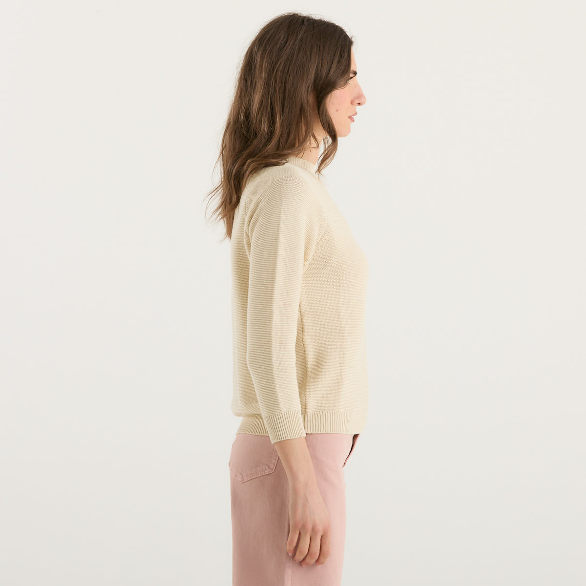 MaxMara maglia cotone beige