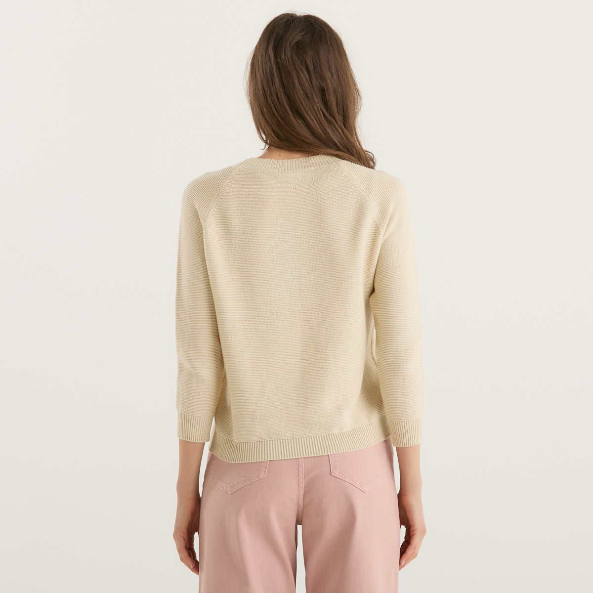 MaxMara maglia cotone beige
