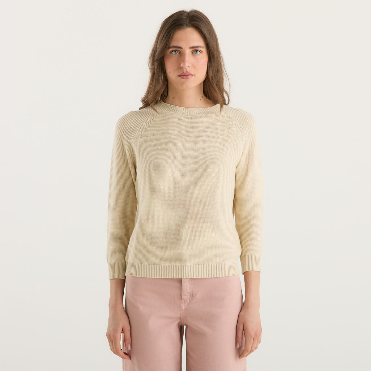 MaxMara maglia cotone beige