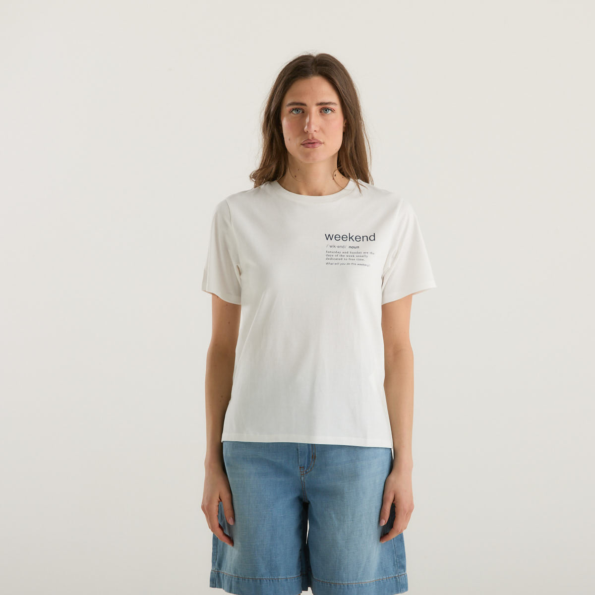 MaxMara t-shirt bianca stampa grafica