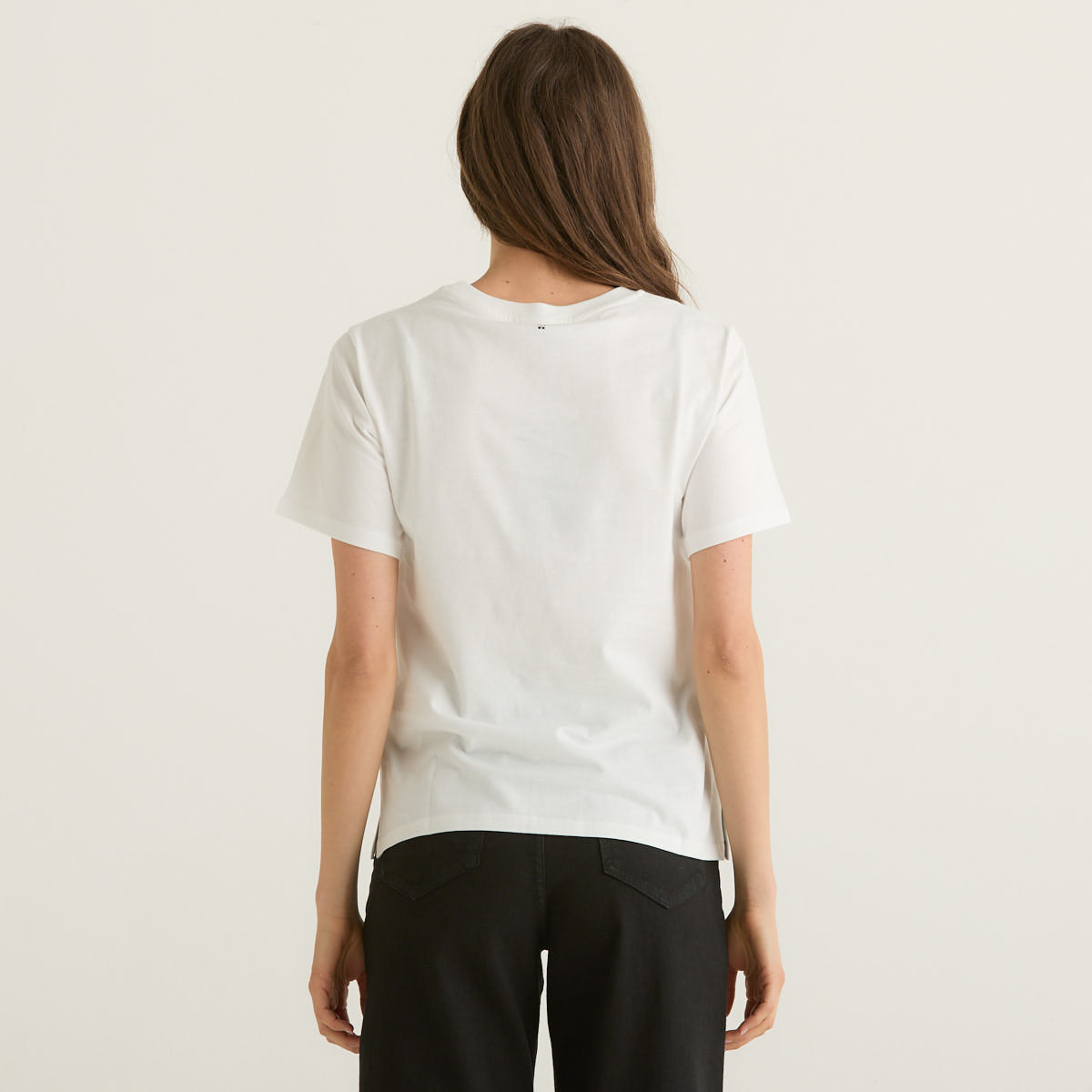 MaxMara t-shirt bianca stampa "Weekend"