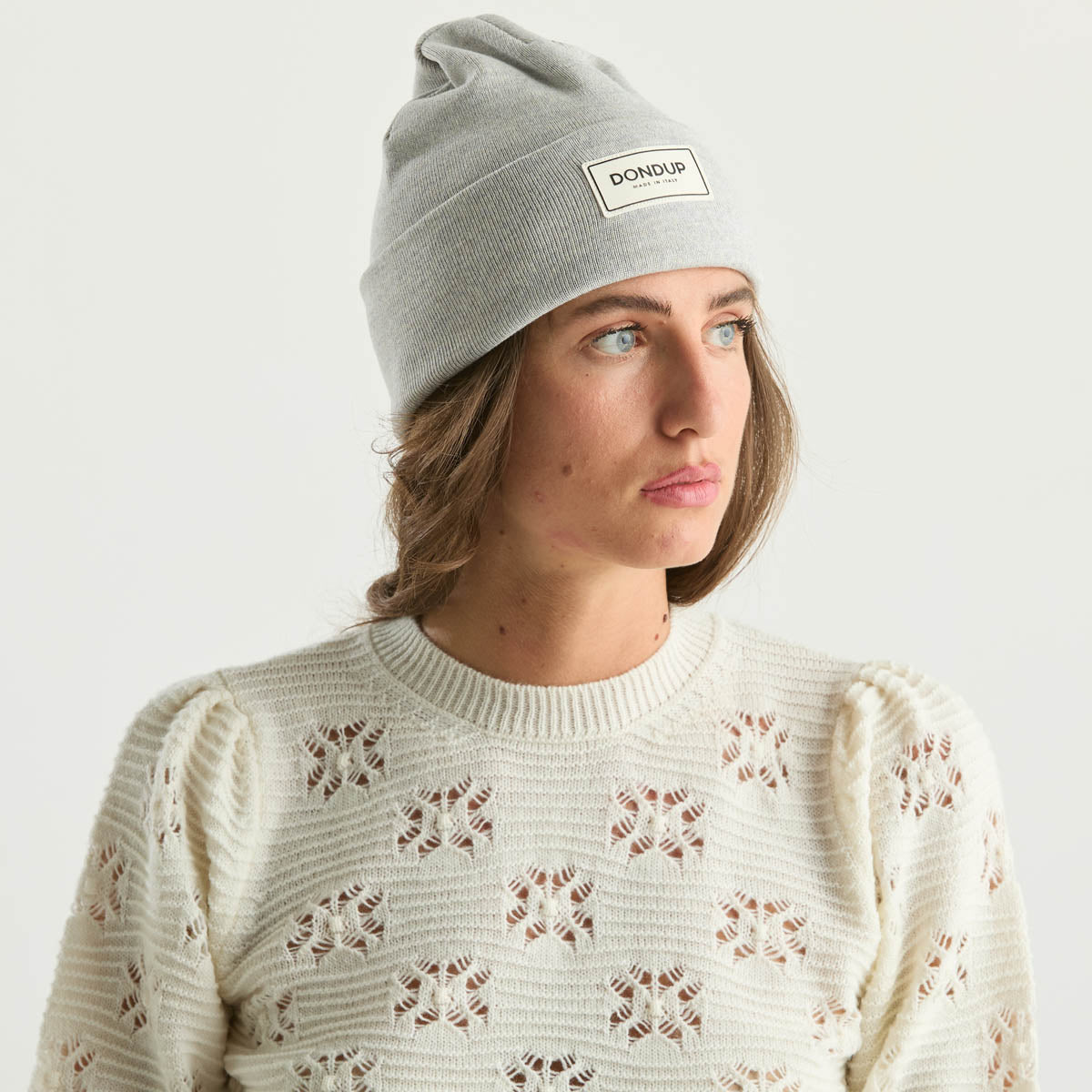 Dondup berretto grigio