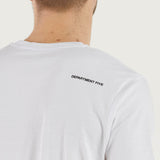 Department five t-shirt girocollo bianca
