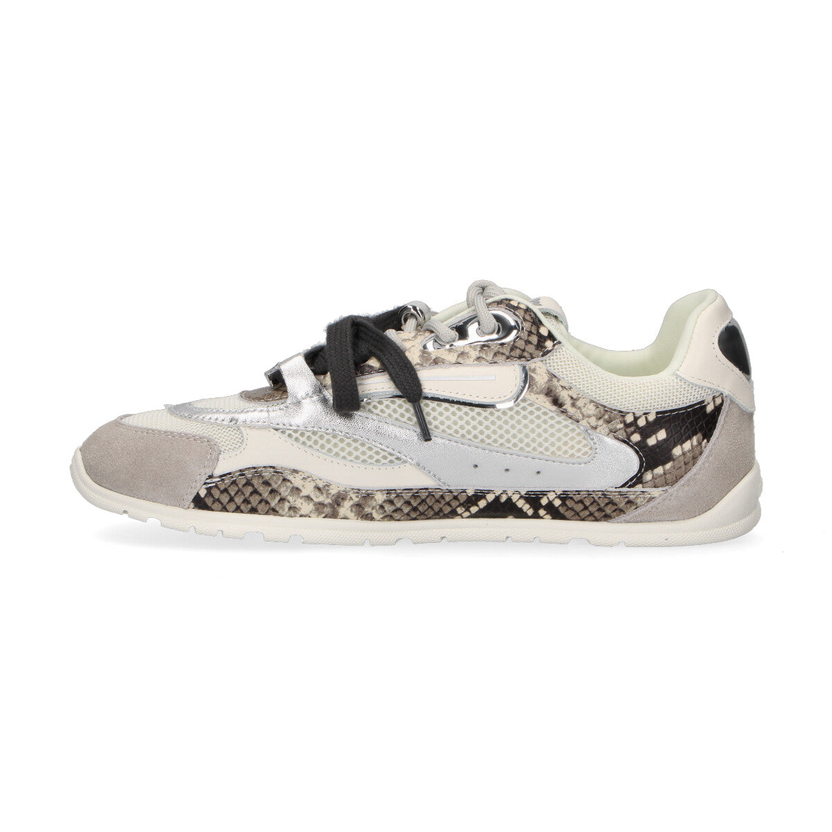 Pinko sneaker Yulia pelle camscio nylon bianca
