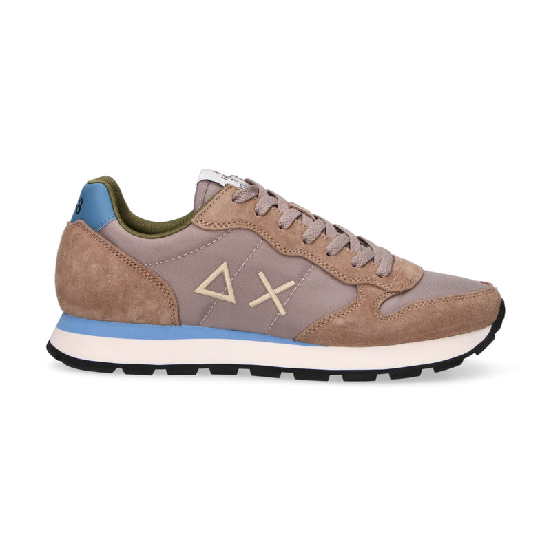 Sun68 sneaker Tom Solid nylon beige azzurro