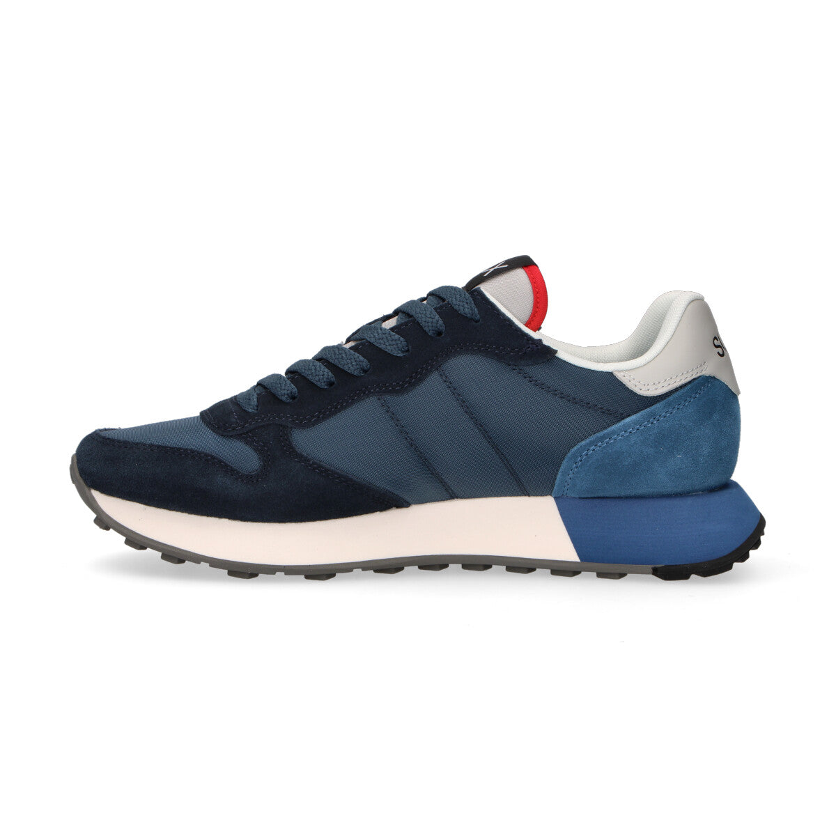 Sun68 sneaker Jaki 2.0 Solid in nylon blu grigio