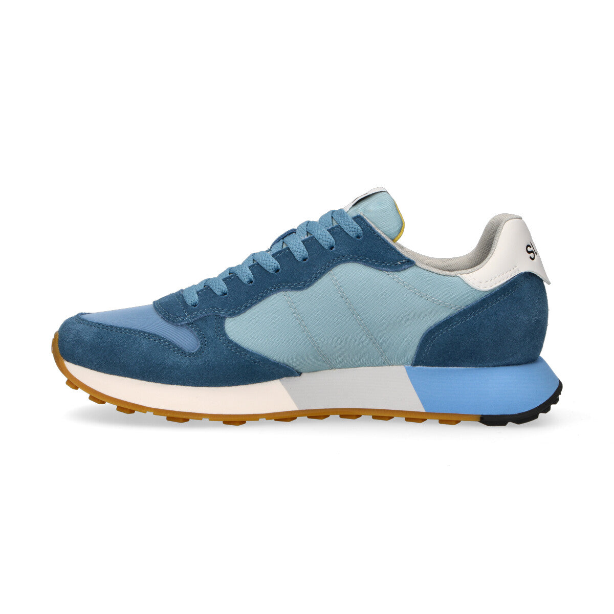 Sun68 sneaker Jaki 2.0 Bicolor in nylon azzurra