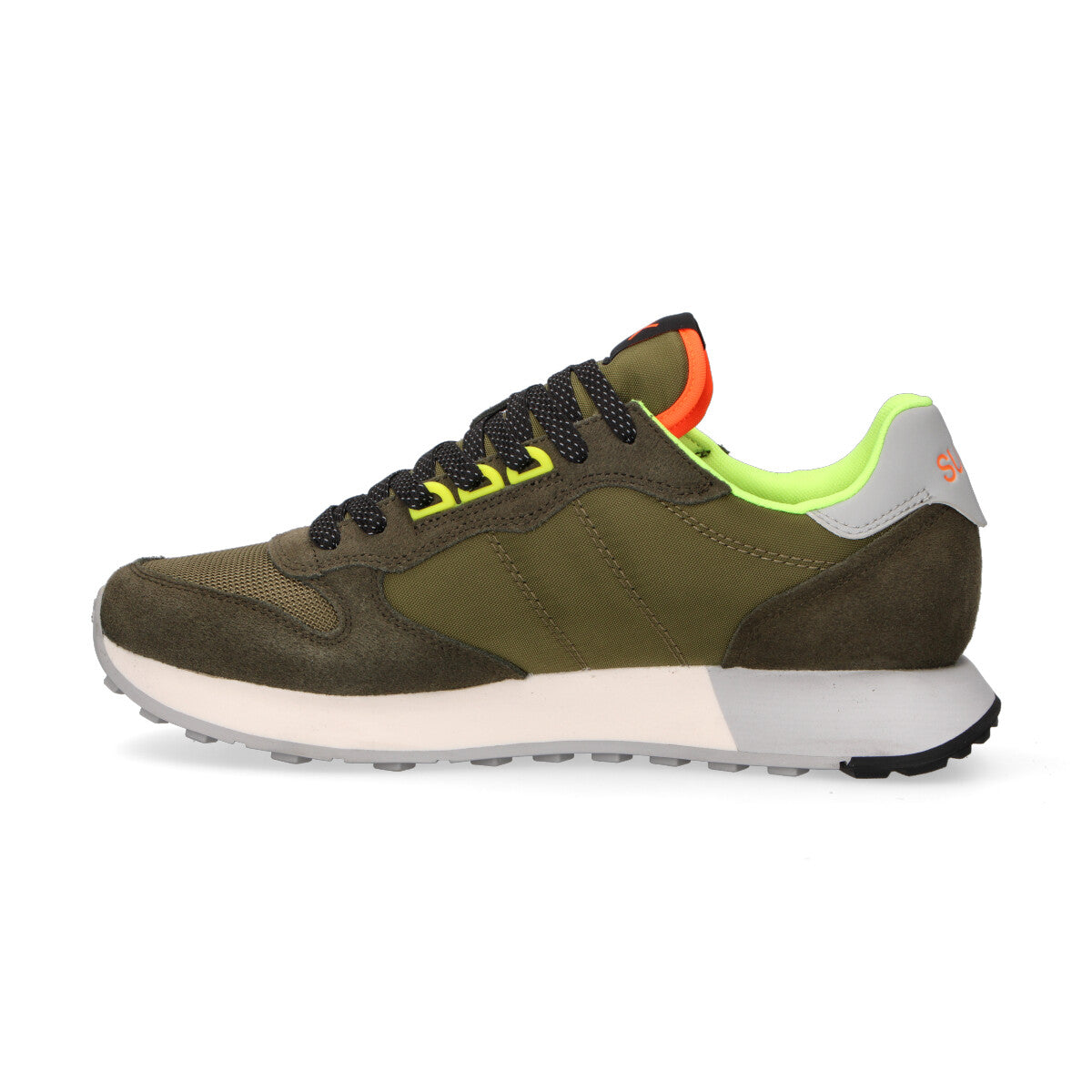 Sun68 sneaker Jaki 2.0 Fluo nylon verde militare