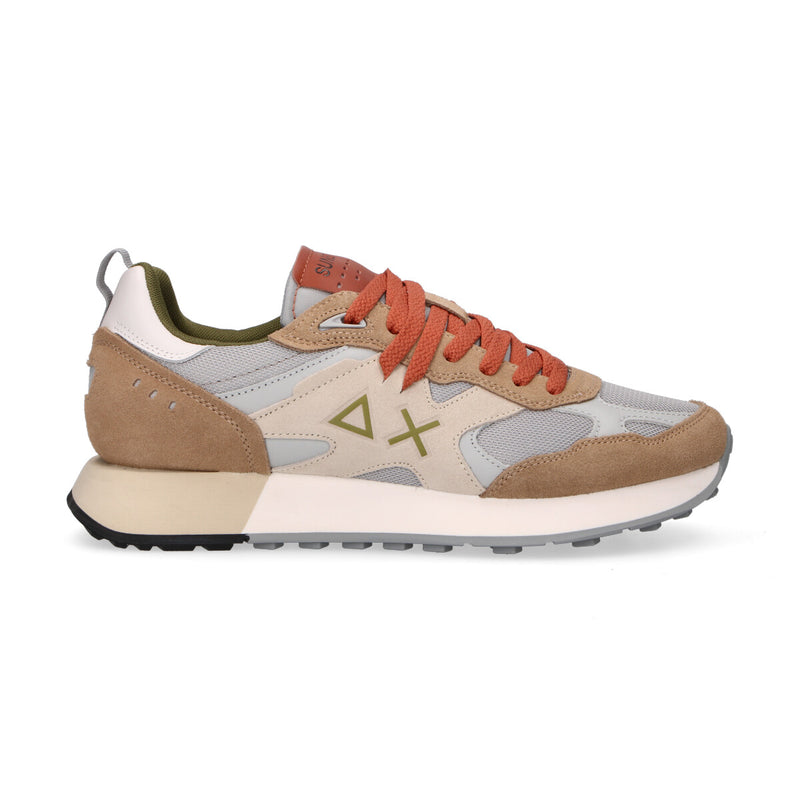 Sun68 sneaker Jaki Outdoor in nylon beige