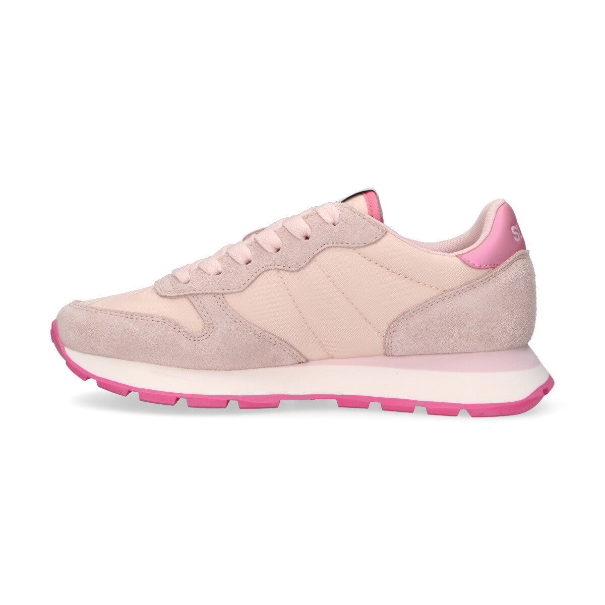 Sun68 sneaker Ally Solid camoscio rosa