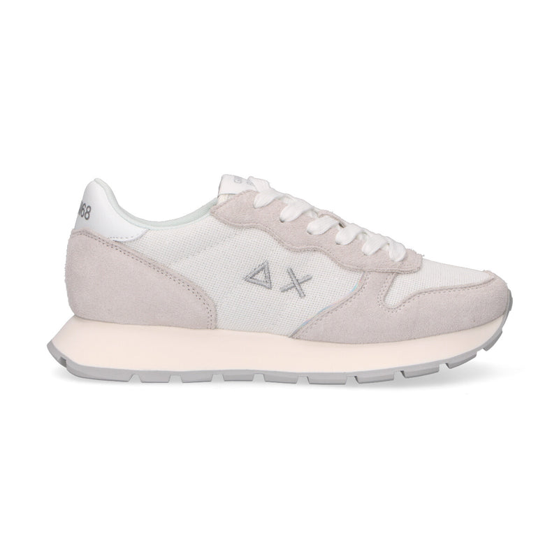 Sun68 sneaker Ally glitter textile bianco