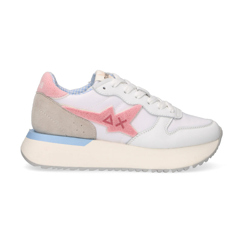 Sun68 sneaker Big Stargirl Spongee nylon bianca