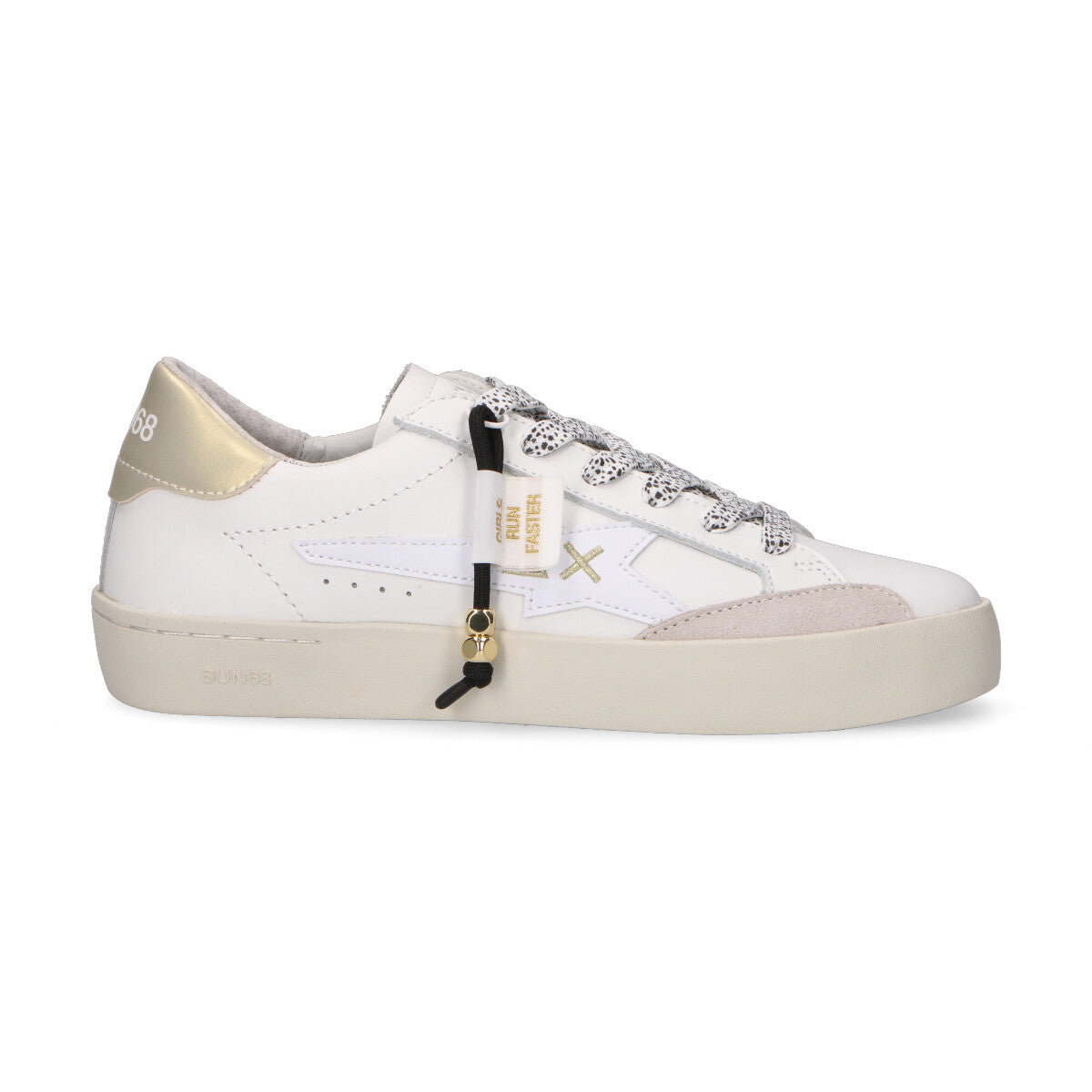 Sun68 sneaker Katy Leather in pelle bianca