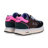 SUN68 sneaker Kelly multicolor blu grigio rosa