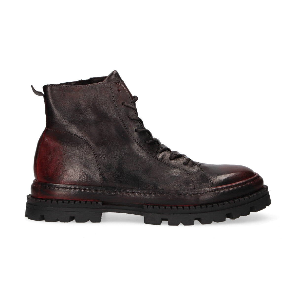 Pawelk's boots in pelle bordeaux