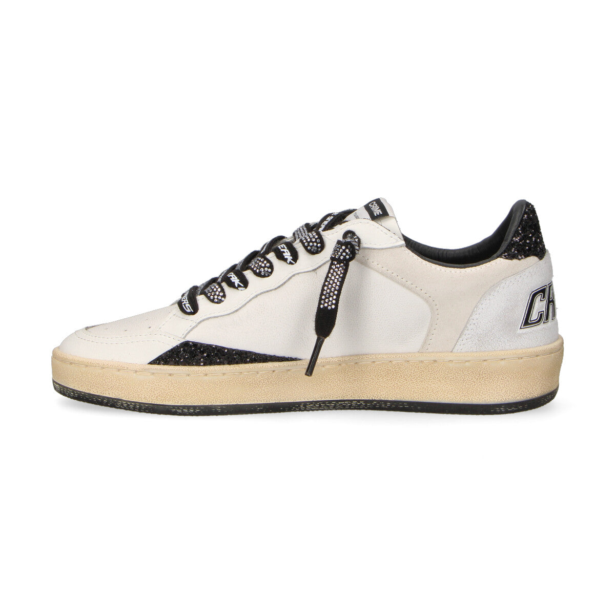 Crime London sneaker Chelsea Ivory Shadow