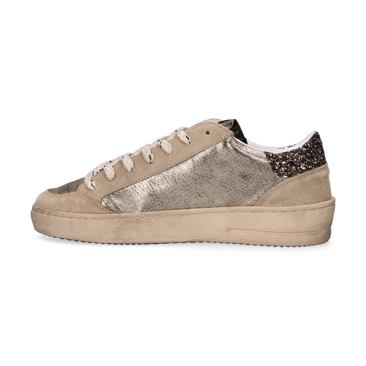 Ama Brand sneaker Slam in pelle laminata canna di fucile