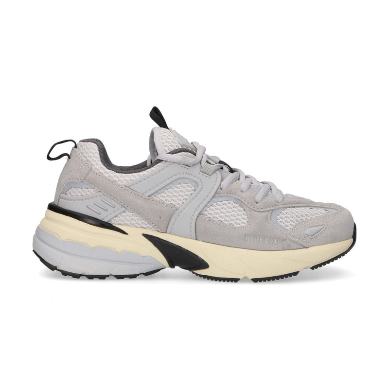Hide&Jack sneaker Running 2000 in camoscio nylon grigia