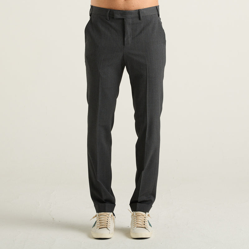 PT01 Travel Pantalone Super Slim Uomo Grigio Antracite