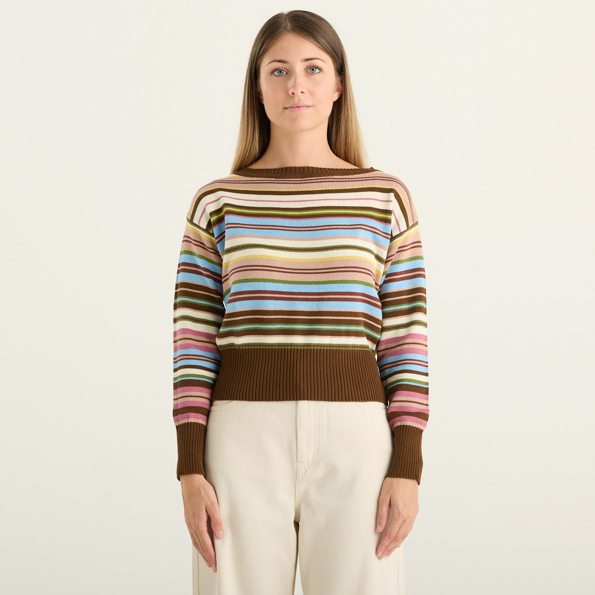 Weekend Max Mara maglia donna multicolor a righe Zinnia WKDZINNIA-016