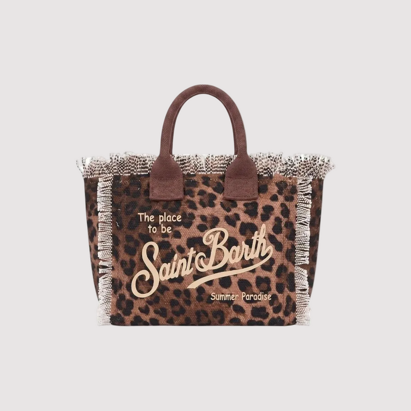 Mc2 Saint Barth borsa vanity mini sand leopard