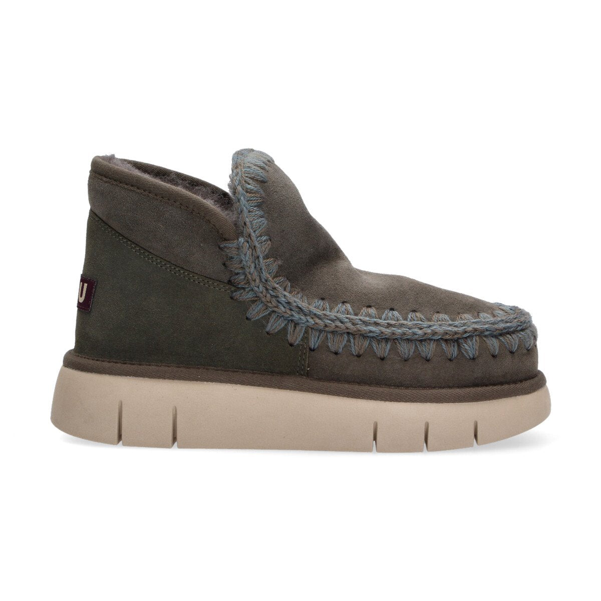 Mou boots Eskimo Bounce Sneaker camoscio verde