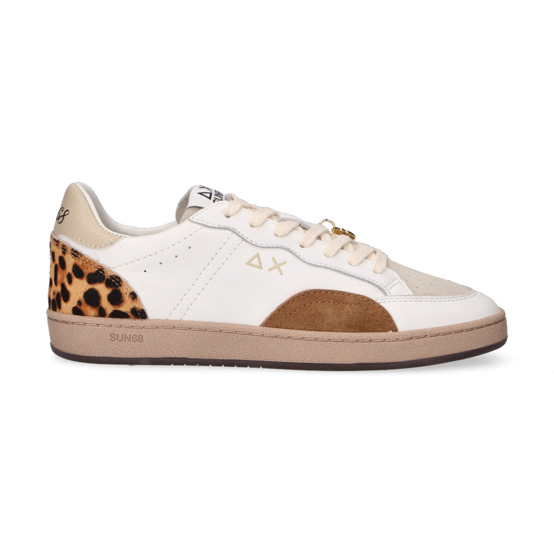 Sun68 sneaker Urban Street in pelle bianca