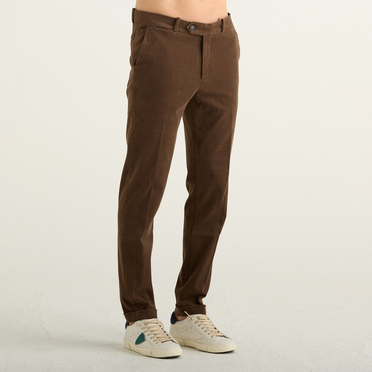 RRD Pantaloni Uomo Softwill Chino Marrone