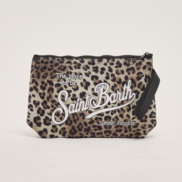 Mc2 Saint Barth pochette Aline L classic leo