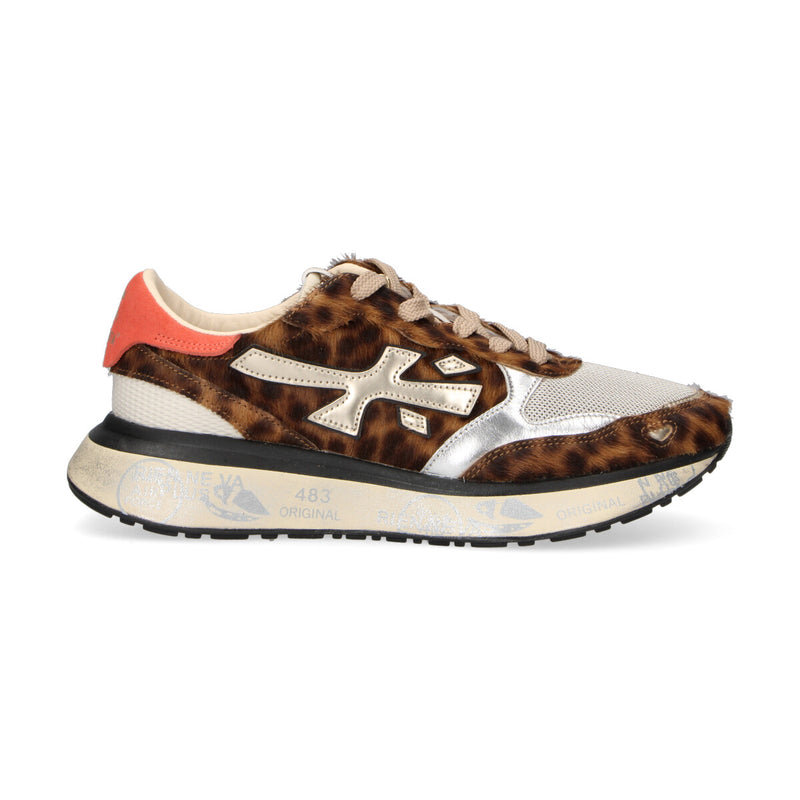 Premiata sneaker Lauryn in cavallino maculato
