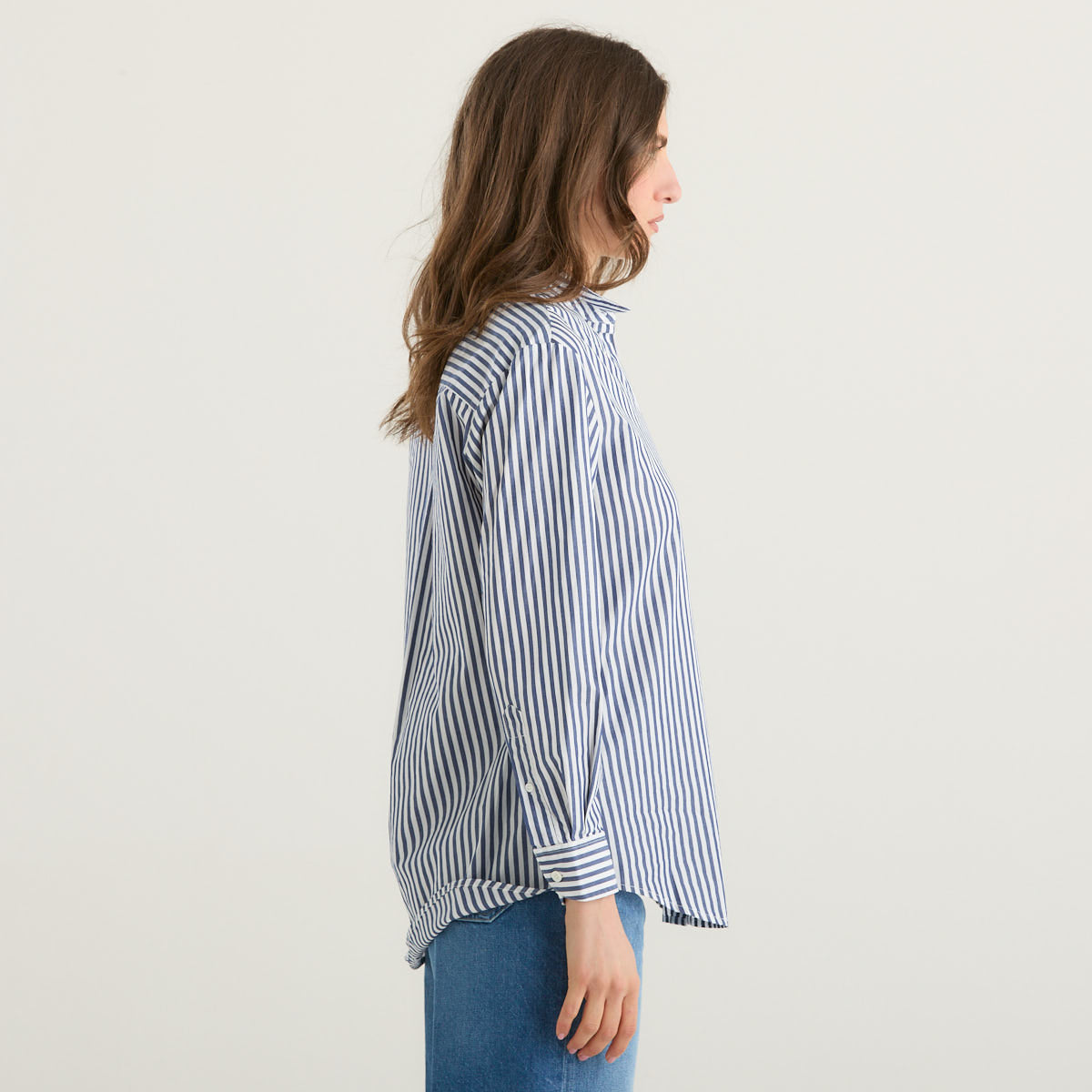 Mc2 Saint Barth camicia a righe blu
