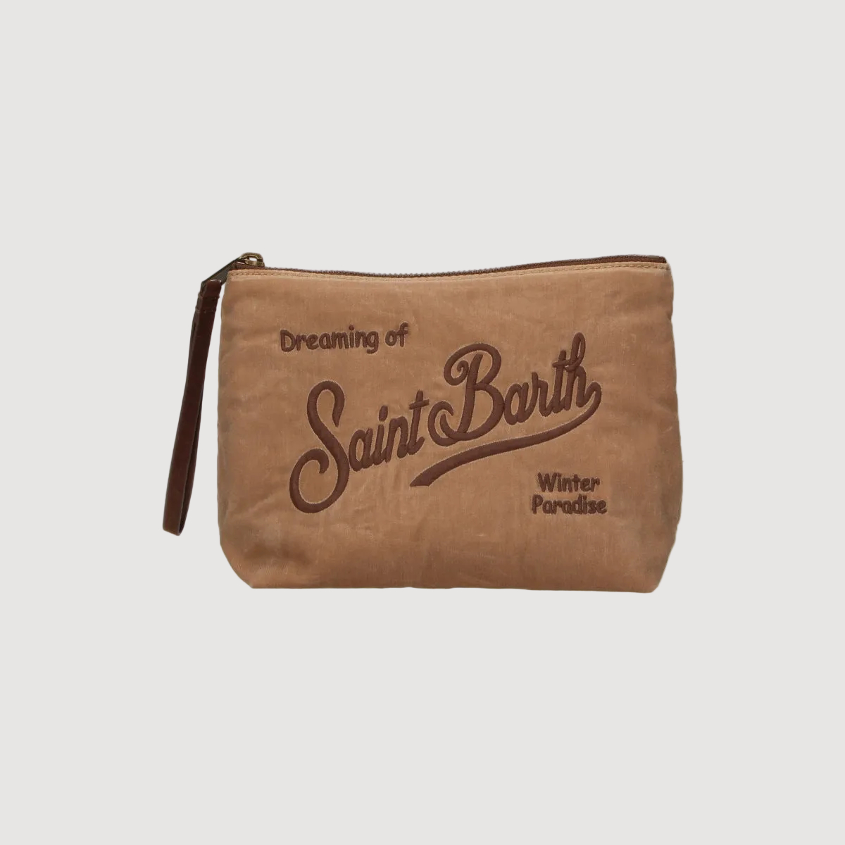 Mc2 Saint Barth pochette Aline Wax beige