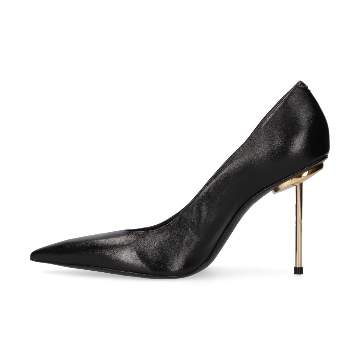 Schutz decolltè in pelle nera