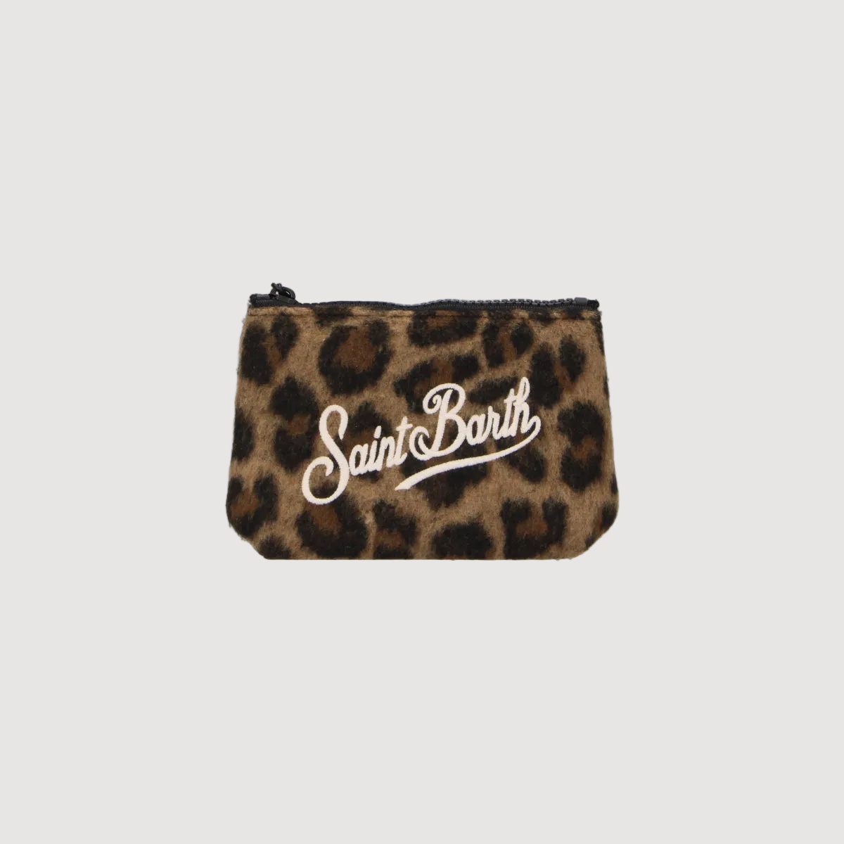 Mc2 Saint Barth pochette Aline Mini Felt dark leopard