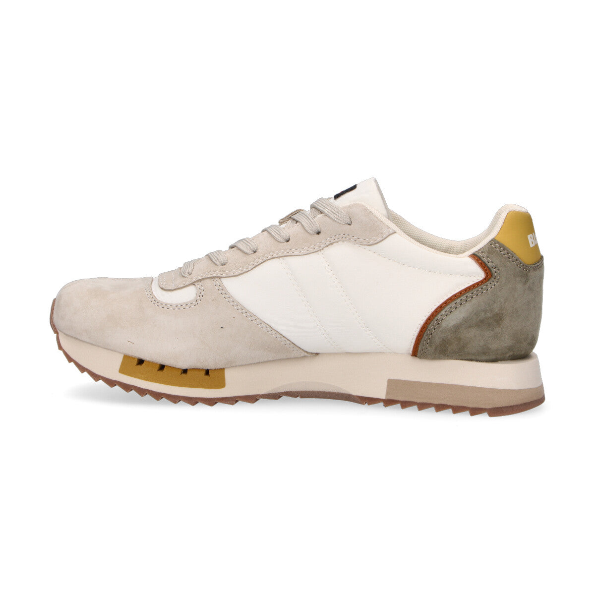 Blauer sneaker Ryder in nylon bianca