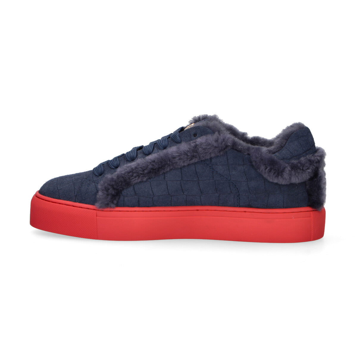 Hide & Jack sneaker Essence in camoscio blu