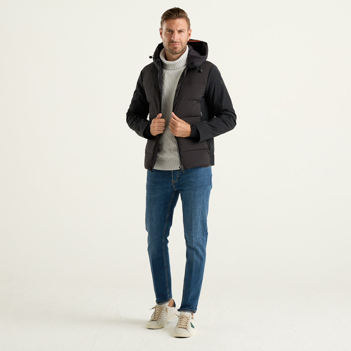 RRD Montecristo Thermo Hybrid Duck Giubbotto Uomo Nero