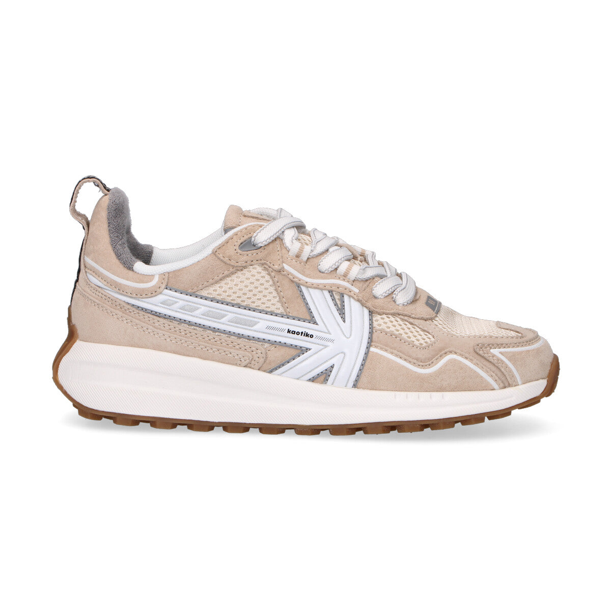 Kaotiko sneaker Detroit in nylon beige