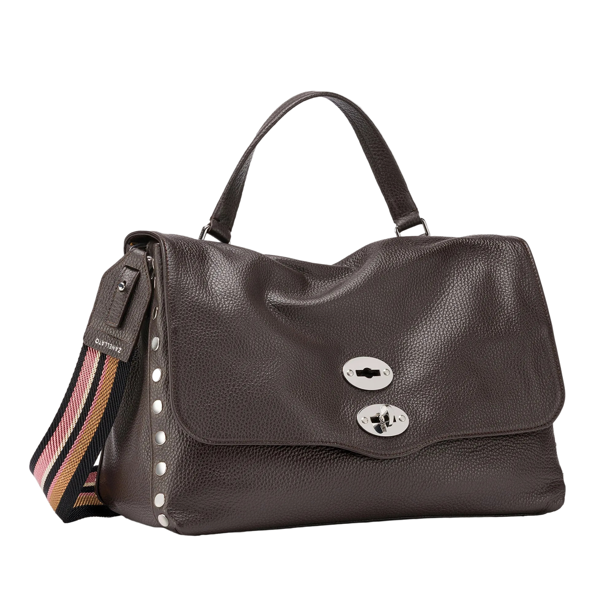 Zanellato borsa Postina Daily Giorno Medium brown dolce amaro